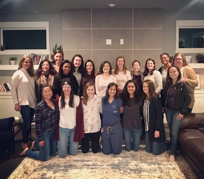 Women in Surgery Group Dinner and discussion hosted by Dr. Giana Davidson