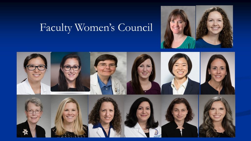 Womens Council collage photos-faculty