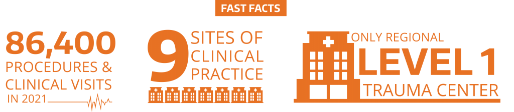 2021 Clinical Fast Facts infograph