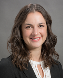 Portrait photo of Dr. Erika Bisgaard