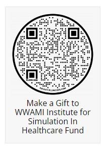Healthcare Simulation Science Giving Fund QR Code