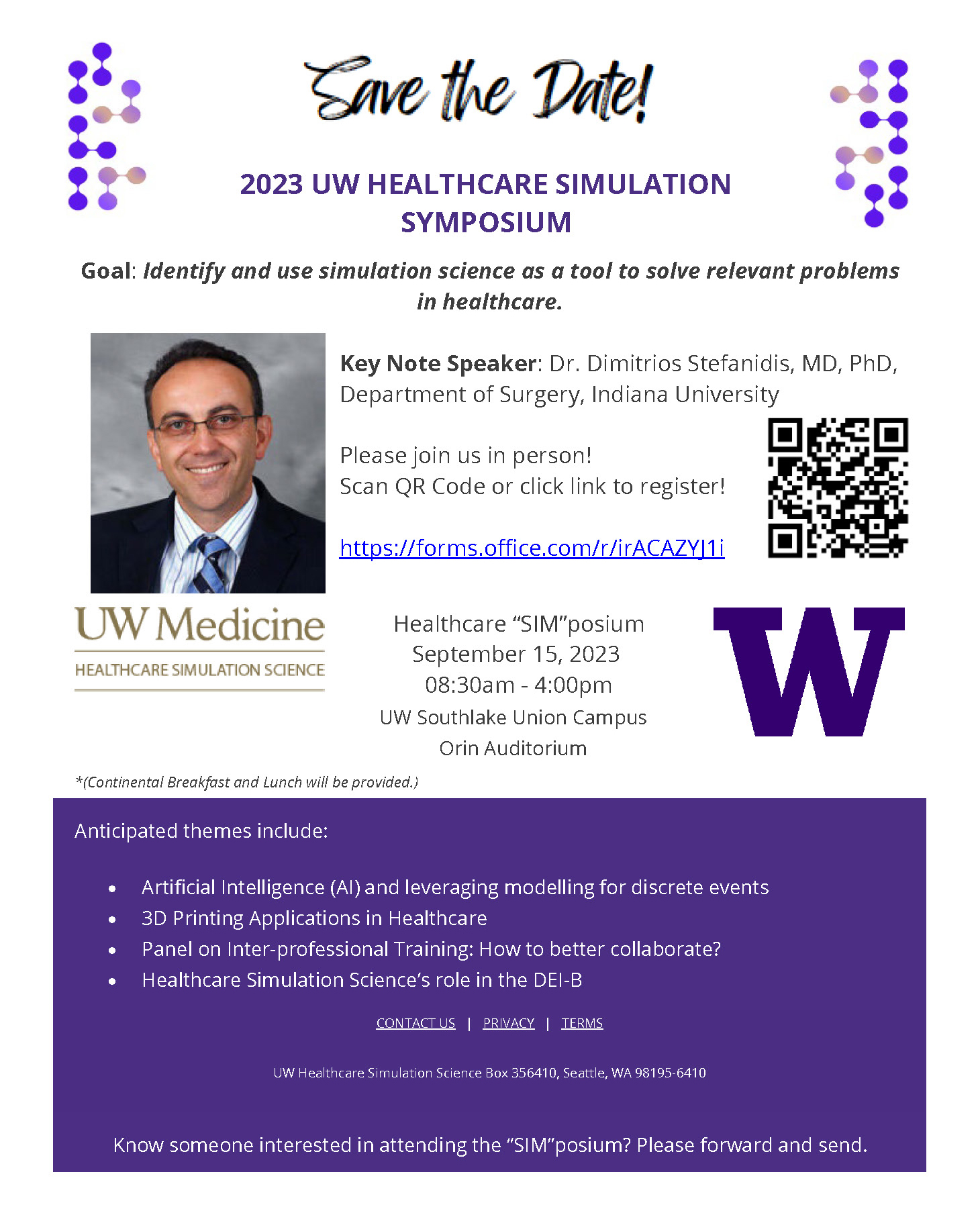 2023 uwm healthcare symposium flyer