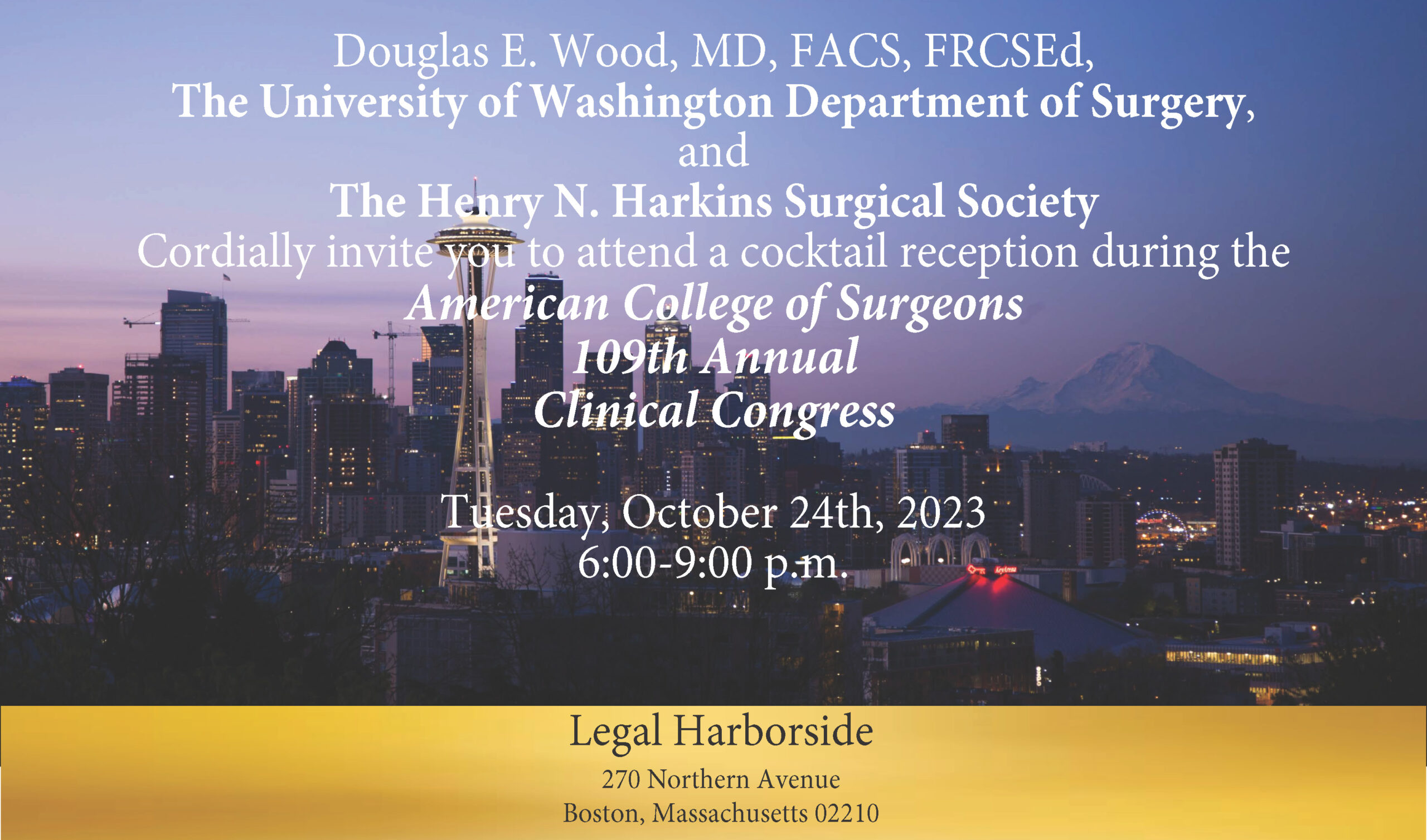 2023 American College of Surgeons 109th Annual Clinical Congress