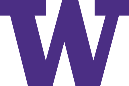 University of Washington purple W logo