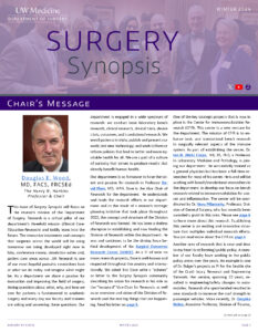 Surgery Synopsis 2024 Winter Issue Cover