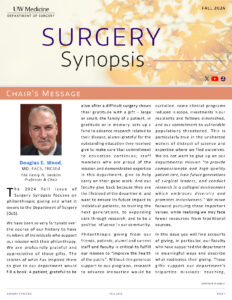 UW Department of Surgery 2024 Surgery Synopsis Fall Edition